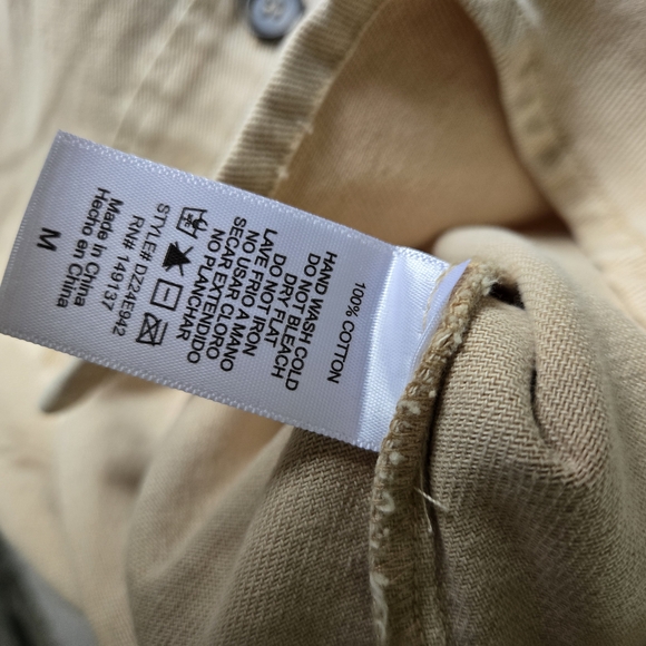 Tan Button-Up Shacket - Picture 2 of 2